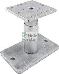 Eurotec Pedix Pfostentrager Hohenverst 140 190mm Unsichtbare Verschraubung Amazon De Baumarkt
