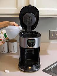 Most of this residue is a natural oil from the coffee beans. How To Clean A Coffee Maker With Vinegar Hgtv