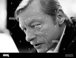 Otto Sander (born 1941), German actor, during a reading at the Harenberg  City Center in Dortmund. [automated translation] Stock Photo