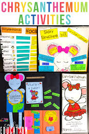 Fun coloring curious george books. Chrysanthemum Activities And Book Study Emily Education