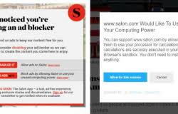 In exchange of mining operation, you can receive a monetary reward in the form of. Salon Ceo Explains Its Unique Way Of Monetising Adblockers Mining Crypto The Drum