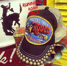 Ball Cap With Vintage Nfr Rodeo Patch And Dots By Running Roan Tack Cowgirl Couture Cowgirl Style Country Style Outfits