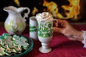 Frost 1 inch of the left side of each irish flag cookie with the green frosting and 1 inch of the right side of the cookies with the orange. Hd Wallpaper St Paddy S Day Patrick S Day Irish Coffee Cookies Shamrocks Wallpaper Flare