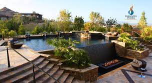 Nice evening at home that i dread even more. Luxury Negative Edge Pool Backyard Pool Designs Pool Designs Stone Pool