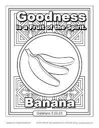 Collection of fruits of the spirit coloring page (34) fruit color pages on faithfulness fruit of the spirit coloring Fruit Of The Spirit For Kids Goodness Coloring Page