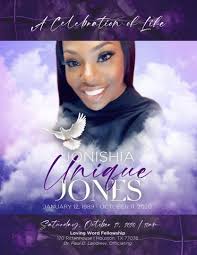 David Fedrick Funeral Program by Cedric Stover