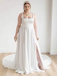 29 Simple Wedding Dresses For Minimalist Elegance