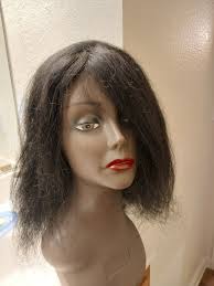 Canilia Indian Remy Human front and back lace wig Hair accessories