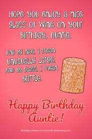 Happy Birthday Auntie 50 B Day Wishes For Your Beloved Aunt Happy Birthday Auntie Birthday Wishes For Myself Happy Birthday