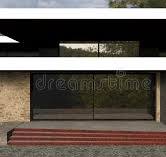 Front Entrance To a Luxurious Building. the Ends of the ...