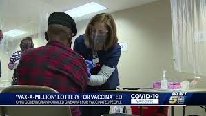 Ohio's $1 million vaccine lottery and college scholarship giveaway: 7295yed318ihem