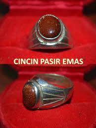 Mengenai khasiat atau tuah batu pirus, menurutnya, batu pirus memiliki khasiat membawa kedamaian, kebahagiaan dalam. Cincin Batu Pasir Emas