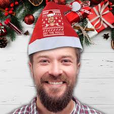 Dec the Halls Arsenal Declan Rice Santa Hat