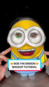 Bob the Minion Makeup Tutorial: Fun and Creative Illusion Makeup for Minion  Fans