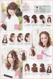 Cute Japanese Hairstyle Tutorial Foto Video Japanese Hairstyle Kawaii Hairstyles Hair Tutorial
