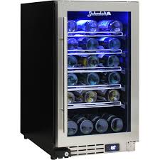 Some wine coolers support both freestanding or undercounter installations, so you can find the best unit for any application. Under Bench Glass Door Wine Fridge Front Venting Classy Design Jc95w