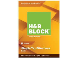 H R Block Tax Software Basic 2018 Federal Only Newegg Com