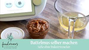 Dattelmus Selber Machen Mit Thermomix Tm6 In 2020 Dattel Zuckerfrei Breifrei Rezepte
