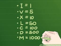 3 ways to read roman numerals wikihow