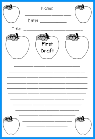 Unique Apple Writing Templates: Fun Back to School Printable Worksheets