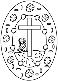 Combine pastel colors to reflect the freshness of springtime in your graphic designs. Religious Easter Mandala Coloring Pages Inerletboo