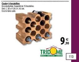 Maybe you would like to learn more about one of these? Offre Casier A Bouteilles Chez Tridome