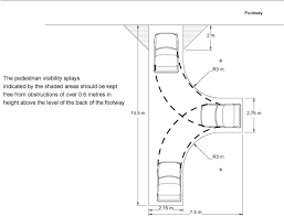 Figure Showing A Typical Layout For Private Drive Turning Facilities Parking Design Driveway Design Car Park Design