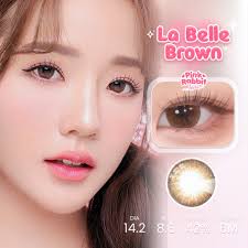 Jual PINK RABBIT Softlens Super Comfy La Belle Brown