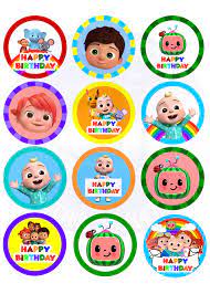 Free printable cupcake toppers in pdf format. Cocomelon Party Cake Topper Shop Cocomelon Party Cake Topper With Great Discounts And Prices Online Lazada Philippines