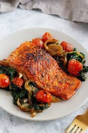 Nov 08, 2020 · pat salmon fillets dry with paper towels and season with salt and pepper. Pan Seared Salmon Recipe Video Unicorns In The Kitchen