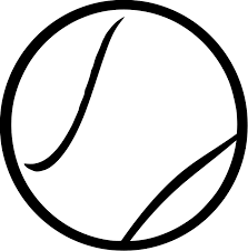 Beach Ball Clipart Black And White Clipart Tennis Ball Tennis Ball Tennis Free Clip Art