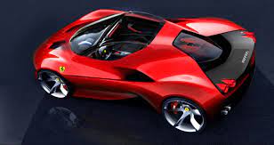This is how lamborghini pictures their first electric car would look like once they're ready for that move. Ferrari S Future Designs Could Follow J50 S Lead Carscoops Ferrari Super Cars Bespoke Cars
