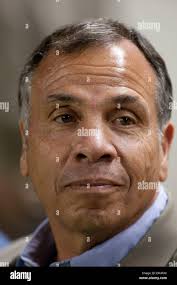 Los Angeles Galaxy coach Bruce Arena stands