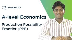 Principles of economics/ppf the ppf the production possibilities curve or frontier (ppf) is a graphical means of depicting the concept of diminishing returns and opportunity costs. Production Possibility Frontier Ppf A Level Economics Ocr Aqa Edexcel Youtube