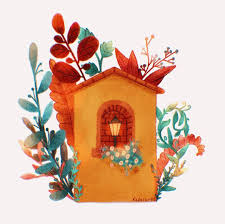 New horizons, bringing art with him. I Can T Turn My Fantasies In To Reality So I Turn Them Into Drawings Home House Housedrawing Cute Plants Illustration Illust D Drawings Art Fantasy
