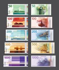 Norvec In Pikselli Banknotlari Dolasima Girdi Banknot Norvec Antik Tarih