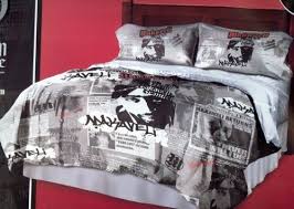 3 Piece 2pac Tupac Grey Black Red Comforter With Pillow Case Set Queen Full Size Bed By Jp Imports 40 99 Design Sca Red Comforter King Comforter Comforters