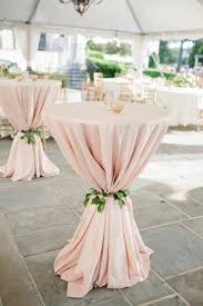 Blush Tablecloth Cocktail Table 120 Round Etsy In 2020 Wedding Cocktail Tables Wedding Decorations Wedding