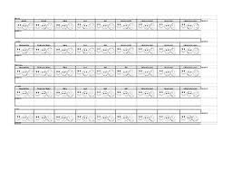 Hourly Behavior Chart By Janice Miller Teachers Pay Teachers