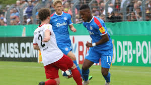 By football tripper last updated: Makana Baku Scored His First Career Hat Trick As Holstein Kiel Hit Salmrohr For Six Goal Com