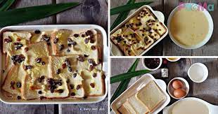 Sya baru nk try buat. Kukus Boleh Bakar Pun Boleh Puding Roti Kukus Dengan Sos Kastard Paling Mudah Sedap Pa Ma