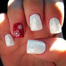 Imagination and a few nail colors you can achieve the perfect xmas nail design. Simple Christmas Nail Art Designs All About Christmas