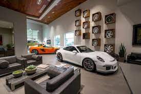 Depending on the location, it may be spending months or even years in a hot garage. Cool 31 Best Garage Interior This Year Http Decoraiso Com Index Php 2018 06 30 31 Best Garage Interior This Year Luxury Garage Garage Design Garage Interior