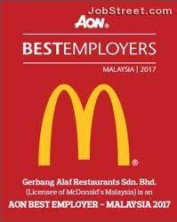 Order your favourite mcdonald's meals and enjoy deals and promotions on mcdelivery today! Reviews Mcdonald S Malaysia Gerbang Alaf Restaurants Sdn Bhd Employee Ratings And Reviews Jobstreet Com Malaysia