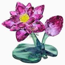 Specifications size 2 x 1.75 inches frame color gold tone stone color light amethyst. Swarovski Crystal Paradise Flowers Orchids 5243561 Eur 539 00 Picclick De