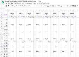 Simple habit is #1 app for your wellness & sleep recommended by top psychologists, therapists and mental health experts. The Honest Guide To Habit Tracking With Google Sheets Habit Tracker