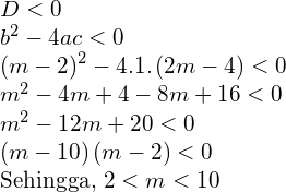Check spelling or type a new query. Materi Persamaan Kuadrat Rumus Akar Contoh Soal