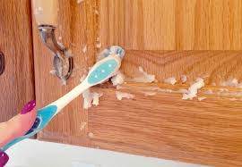 • kitchen cabinets are for storing dishes, not grease. How To Clean Wood Kitchen Cabinets Citchen