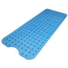Check spelling or type a new query. Non Slip Extra Long Bath Shower Mat Pukkr Blue Roov