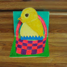 If you are going to make your pop up cards entirely by hand, you will need extra card stock or construction paper to create the pop up elements. How To Make A Pop Up Card With A Baby Chick For Easter Holidappy